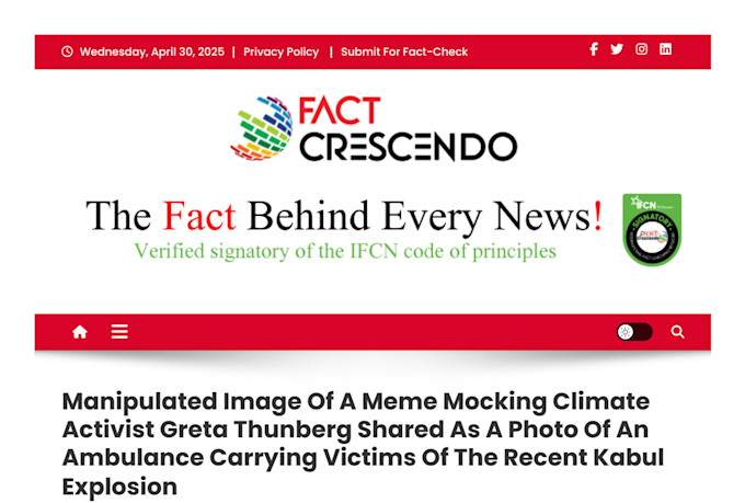 conduct factchecking and write detailed reports